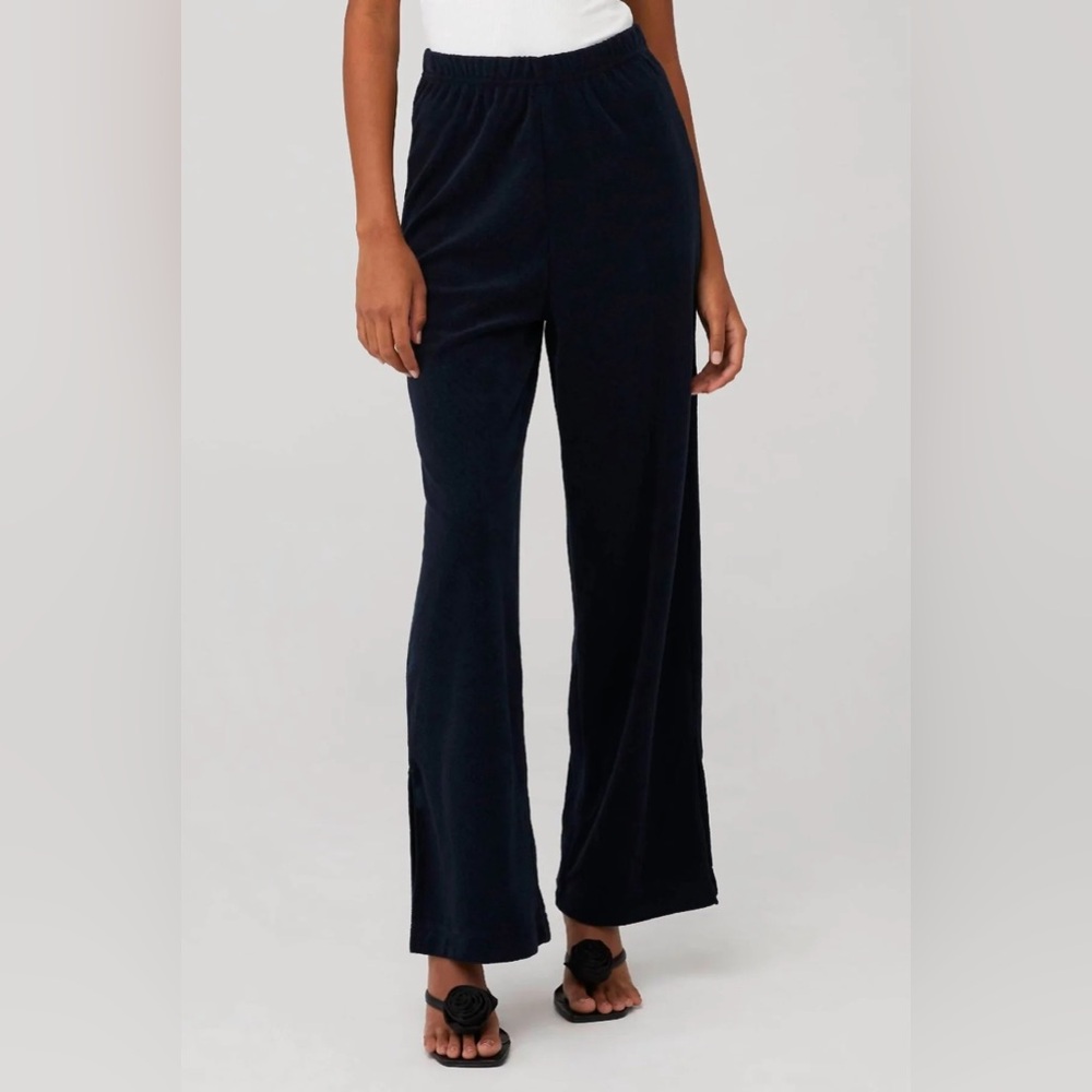 ARAMINTA JAMES HARLOW TERRY PANT Midnight Sz Medium 10 NWT